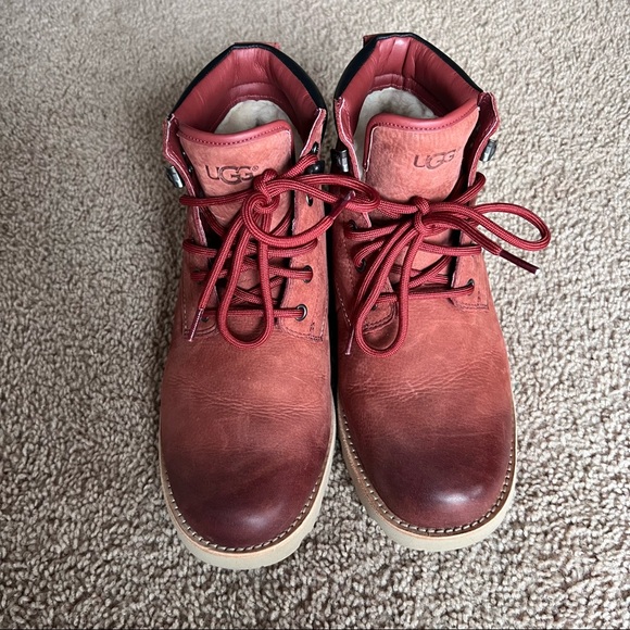 Men’s Waterproof Ugg Boots size 8 red oxide - Picture 2 of 12